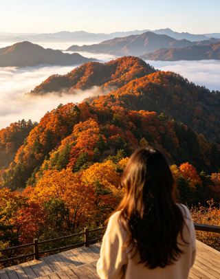 The ultimate autumn destination in the Qinba Mountains: Guangwushan's red leaves are worth the journey