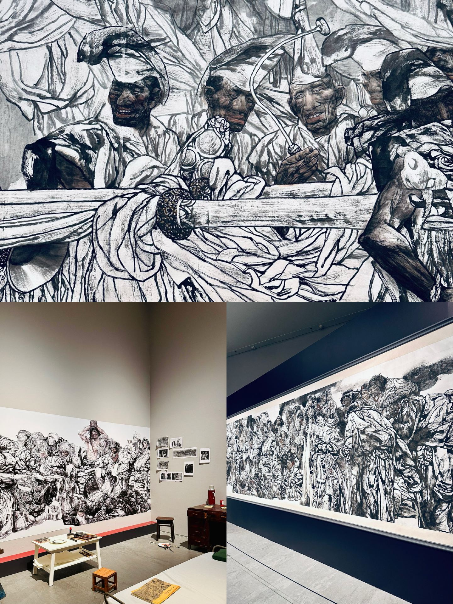 Pameran Seni Li Bo'an yang Memukau di Museum Seni Sichuan.
