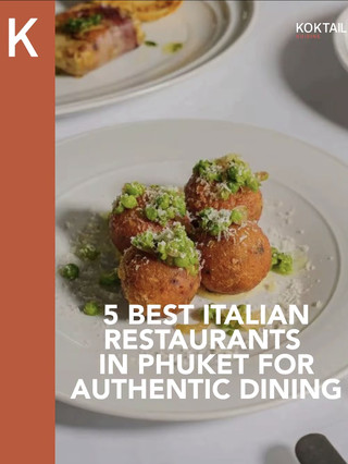 Italian dining in Phuket