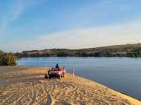 Breathtaking landscape in Mui Ne - White Sand Dunes 