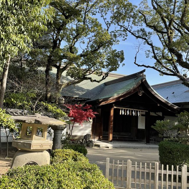 【福岡　箱崎】筥崎宮で銭洗い御神水
