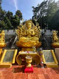 Mountain Buddha Temple in Krabi