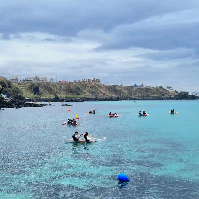 🏝 투명하고 푸른 바다가 펼쳐지는 제주 애월 "한담해변"