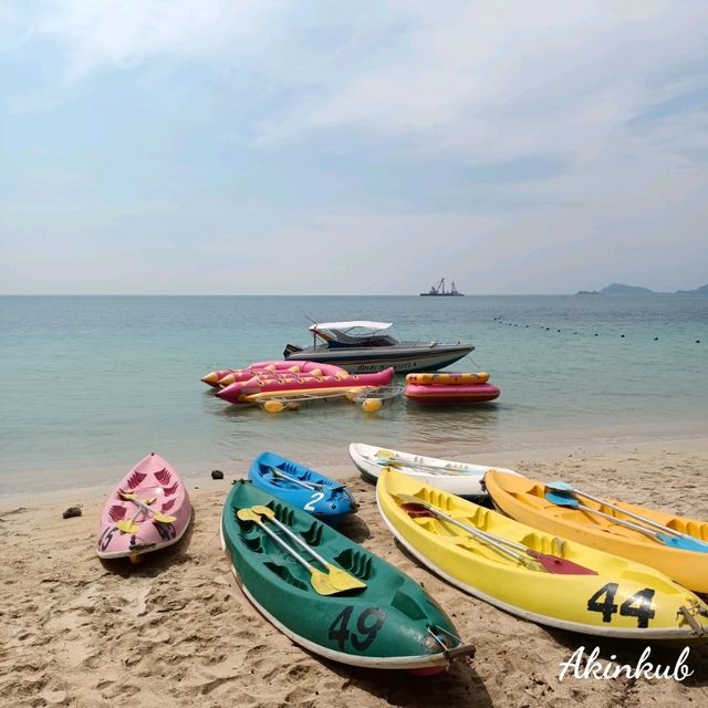 พักผ่อน เล่นน้ำ @หาดนางรอง