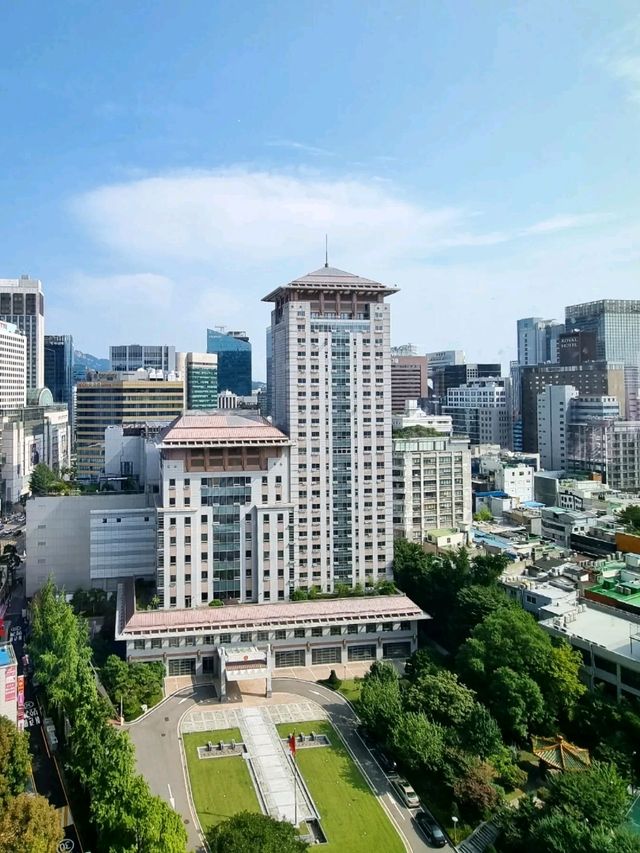 중국대사관 뷰라니!