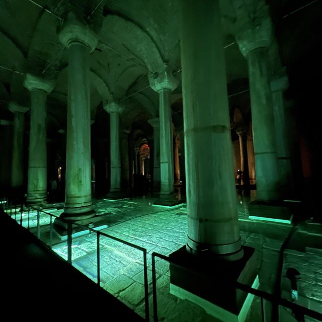 Basilica Cistern- must visit