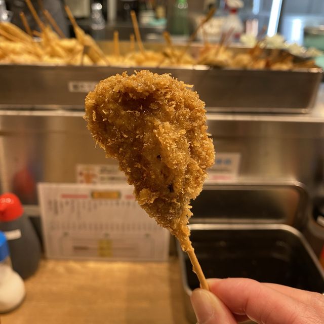 大阪駅近！串かつ松葉ルクア店