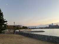 福岡・名島。天然記念物『名島帆柱石』と『名島海岸』