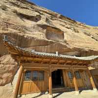 Mari temple in Zhangye ,Gansu,China