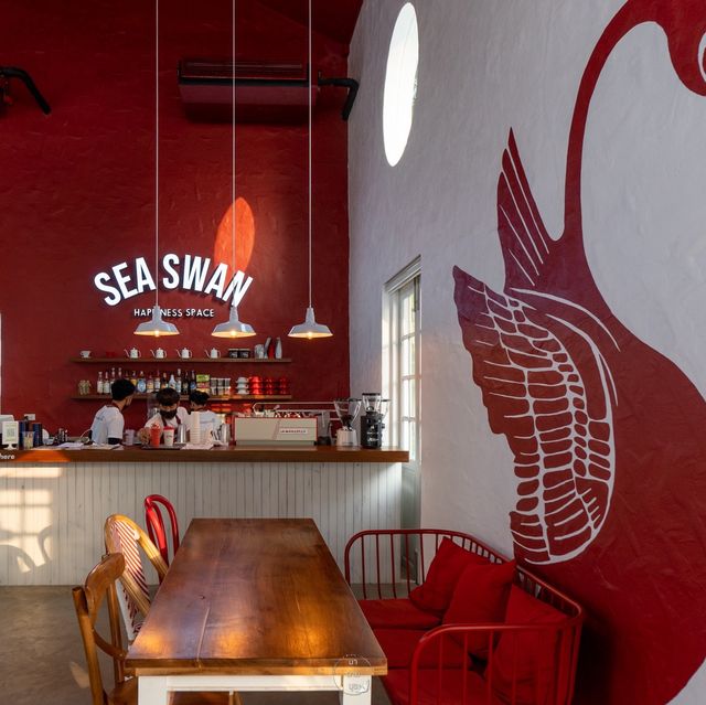 SEA SWAN - Happiness Space คาเฟ่น้องหงส์แดง