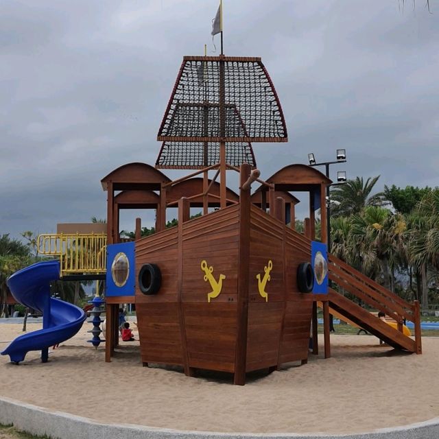 設備豐富海景無敵的花蓮公園