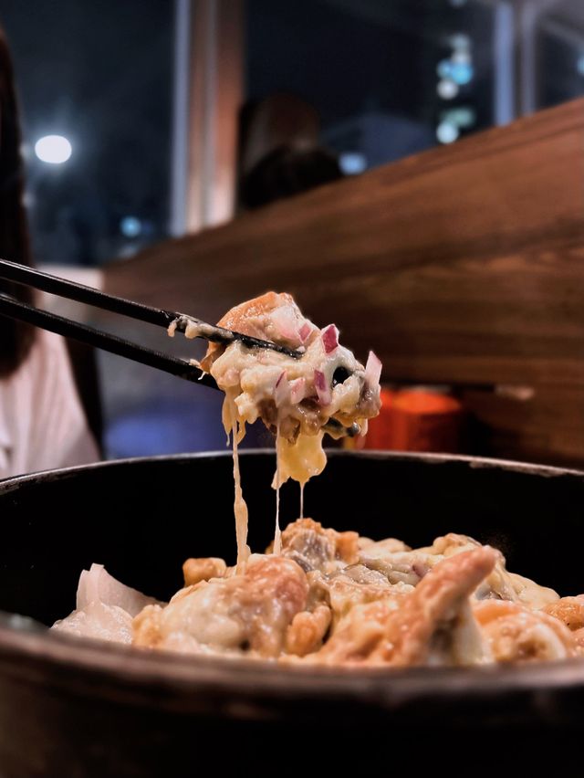 旺角邪惡拉絲芝士雞煲🧀🐔