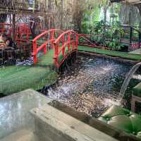 คาเฟ่ปลาคาร์ฟนับพันตัว - Carp Cafe