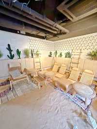 室內沙灘🏖️希臘風水池、異國風情多個打卡位