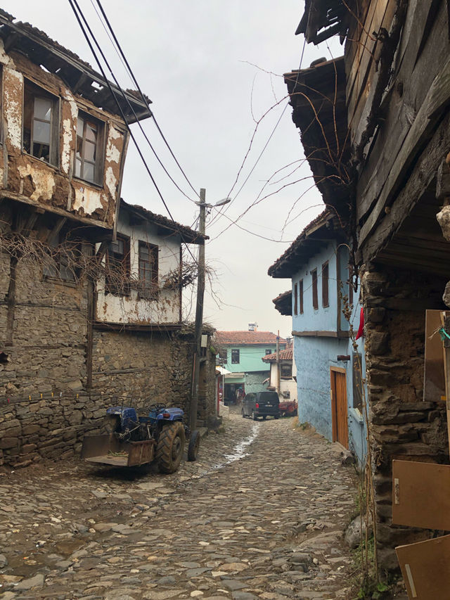 breakfast in a 700+ years old Ottoman village