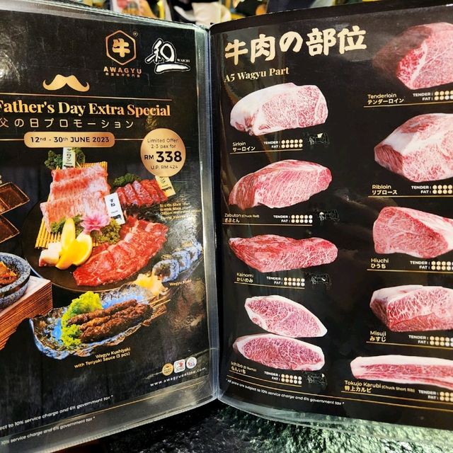 Awagyu Restaurant (Japan beef!) in Jb