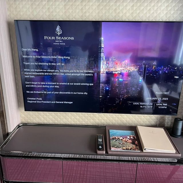 🎡香港四季酒店🏨無與倫比的極致享受😎