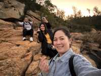 Sunset at Hac Sa Long Chao Kok Coastal Trail