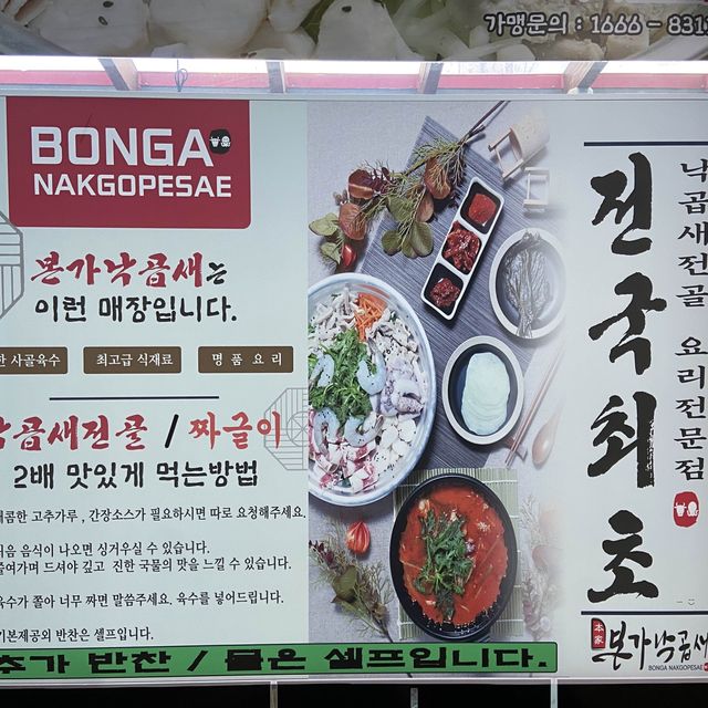 부산 낙곱새 맛집 본가낙곱새