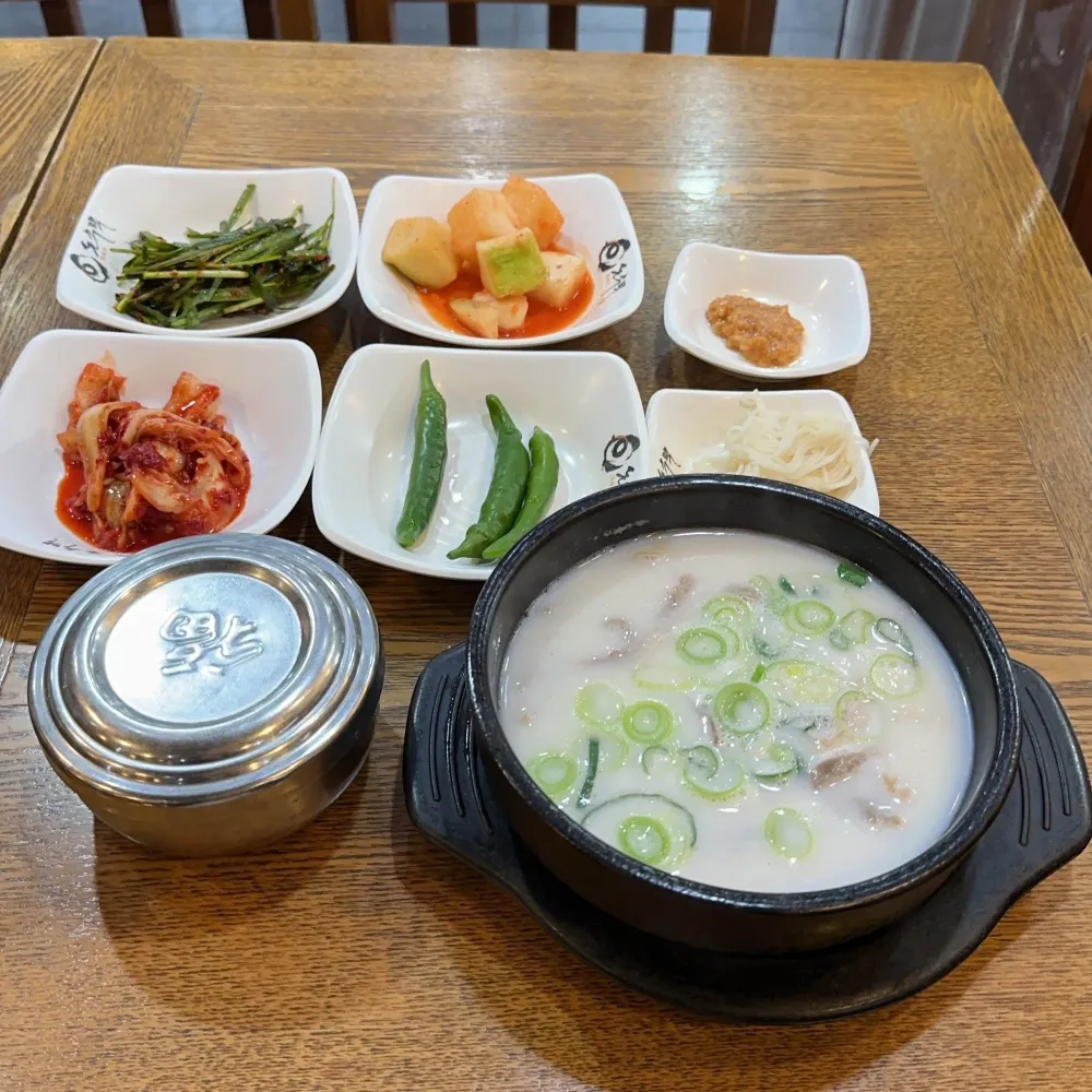 韓國首爾弘大豬內臟湯豚壽百