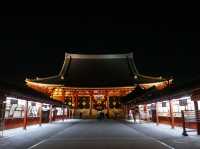 📍東京。2023 夜遊淺草寺 雷門 x 夜櫻。