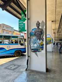 Wonderful bus station in Chiang Rai