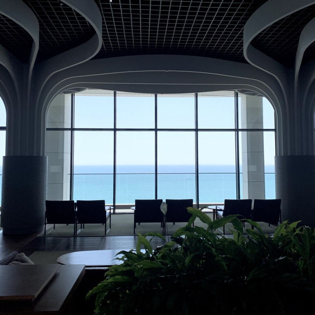숲에서 목욕하는 기분, 부산 기장바다위에 떠있는 듯한 로비, 부산 기장 힐튼호텔🌊