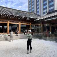 Hanok theme cafe near palace