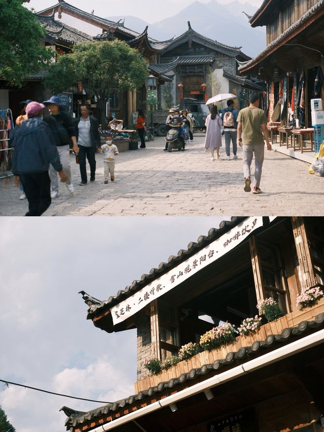 雲南｜白沙古鎮 抬頭就能看到雪山的原始村落🏔️