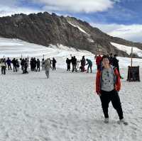 少女峰看阿萊奇冰川（Aletsch Glacier）