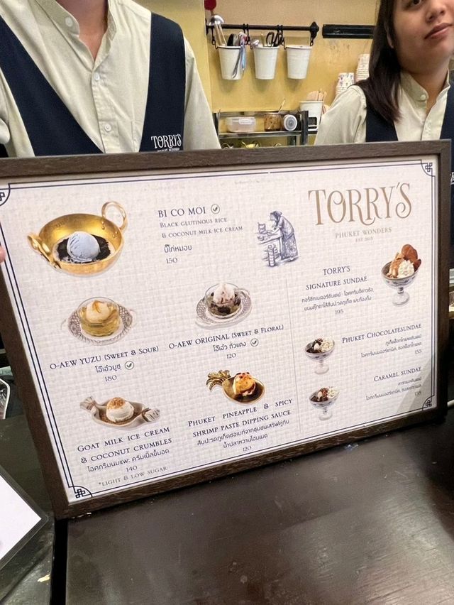 Torry's ice-cream ร้านเก๋ใจกลางภูเก็ต​