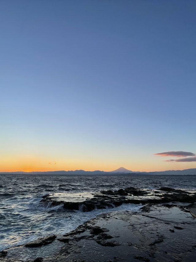 🇯🇵江之島岩屋🪨浪漫探險+捕捉最美日落🌄