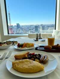 【東京/虎ノ門】東京タワーを眺めながらいただくインルームモーニング