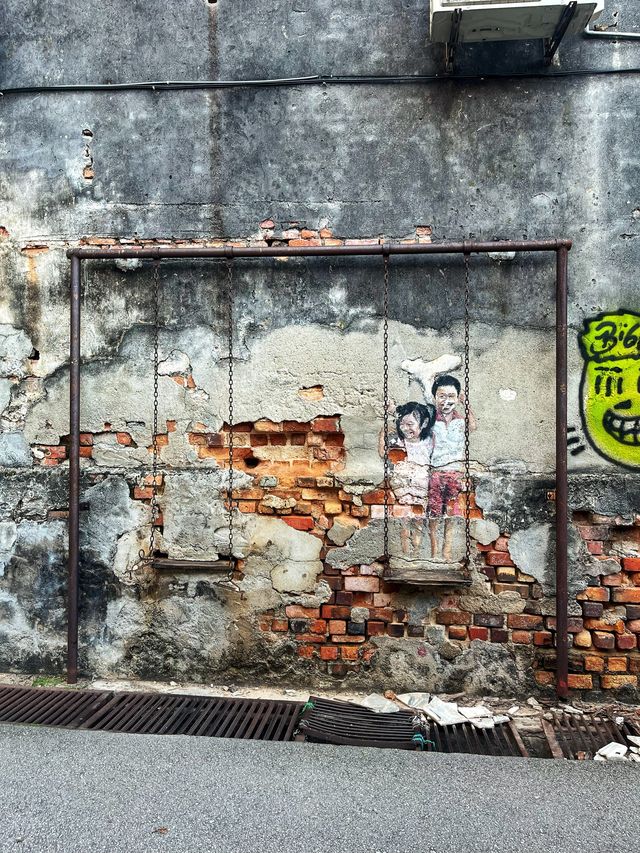 Street Art hunt at Georgetown, Penang