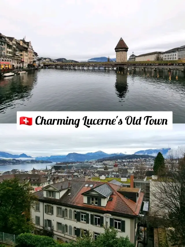 🇨🇭 Charming Lucerne's Old Town