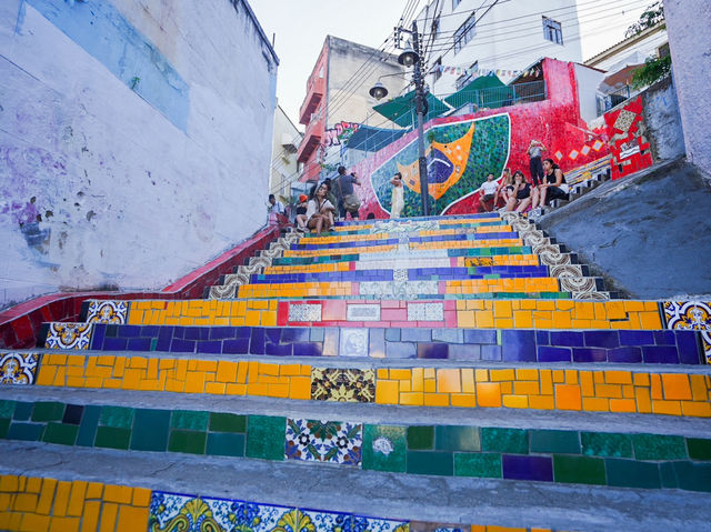 巴西🇧🇷不能錯過充滿藝術色彩的階梯