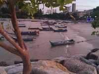 One of the beaches in Penang