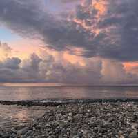 【臺北景點】福隆海水浴場：磅礡海景