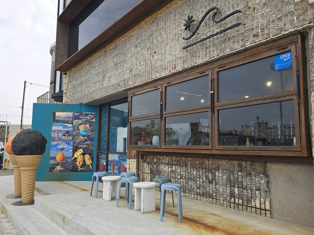 🍵⋆｡°제주도 용두암 뷰맛집 카페 <휴즐리 제주> 🍡°⋆. ࿔*:･ 