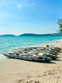 พักผ่อนสบายๆ ทะเลหาดทรายสายลมที่ หาดน้ำใส