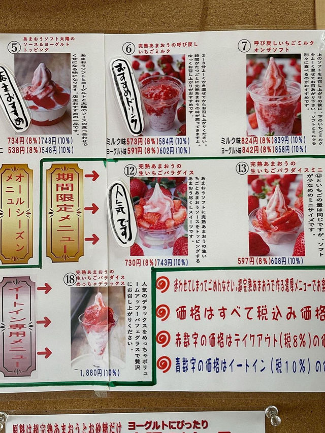 【福岡カフェ】甘いいちごのパフェは秀逸だよ