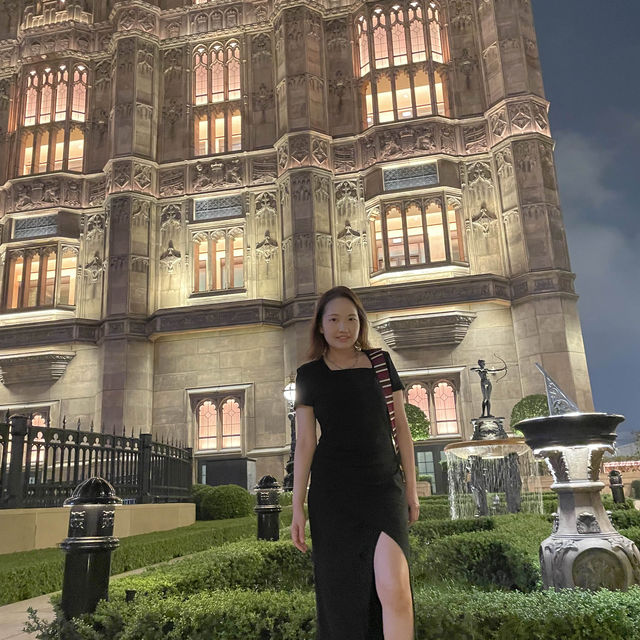 📸氹仔夜晚打卡之旅，倫敦風情外牆！週末好去處！