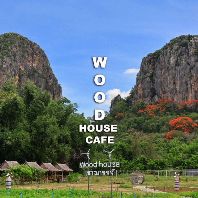 Wood House Cafe คาเฟ่ธรรมชาติ วิวเขาฉกรรจ์