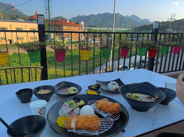 송추계곡 근처 테라스 맛집🍽️