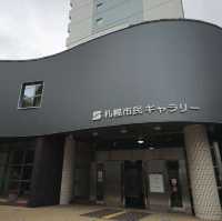 일본여행 중 홋카이도 여행하며 들른 삿포로 시민 갤러리