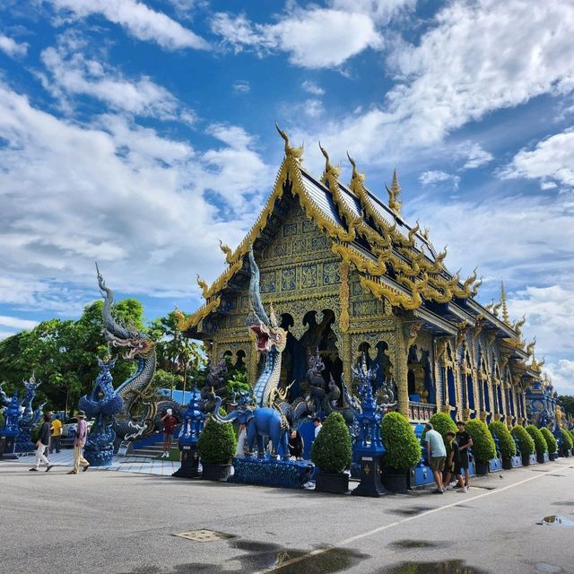 วัดร่องเสือเต้น เชียงราย อยู่ได้จนมืด