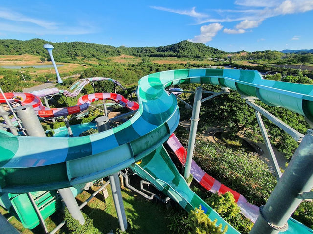 芭堤雅最大的羅摩衍那水上樂園🇹🇭