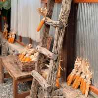 #ร้านปาฎี #คาเฟ่ระยอง #ธีมฤดูกาลเก็บเกี่ยวข้าวโพด 