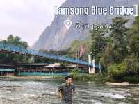 Namsong Blue Bridge สะพานฟ้าวังเวียง