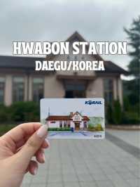 【韓国/大邱】レトロでかわいい現役の駅🚃！